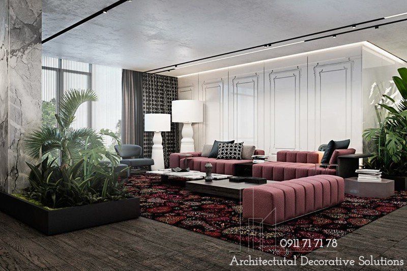 13 xu hướng thiết kế nội thất phòng khách 2019