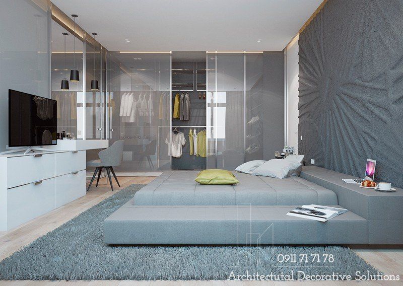 20 Mẫu Phòng Ngủ Với Giường Ngủ Thấp Độc Đáo