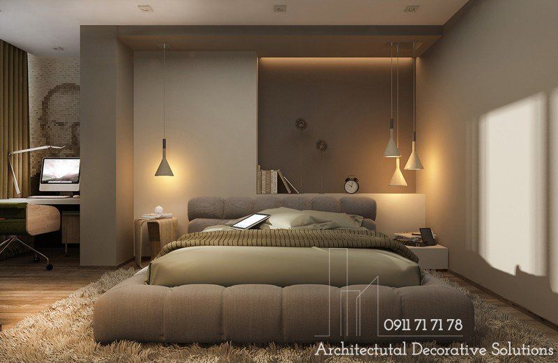 20 Mẫu Phòng Ngủ Với Giường Ngủ Thấp Độc Đáo