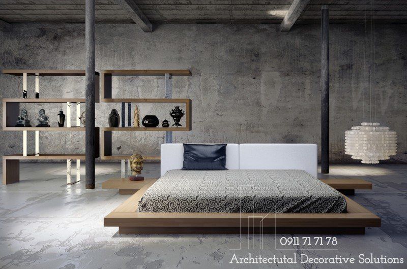 20 Mẫu Phòng Ngủ Với Giường Ngủ Thấp Độc Đáo
