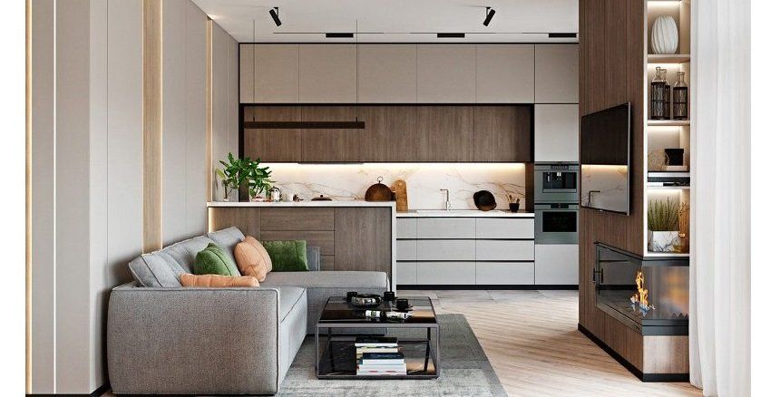 căn nhà 2 phòng ngủ đẹp nhẹ nhàng tinh tế