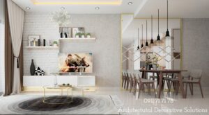 Thiết Kế Nội Thất Căn Hộ The Sun Avenue 3PN — ảnh 2