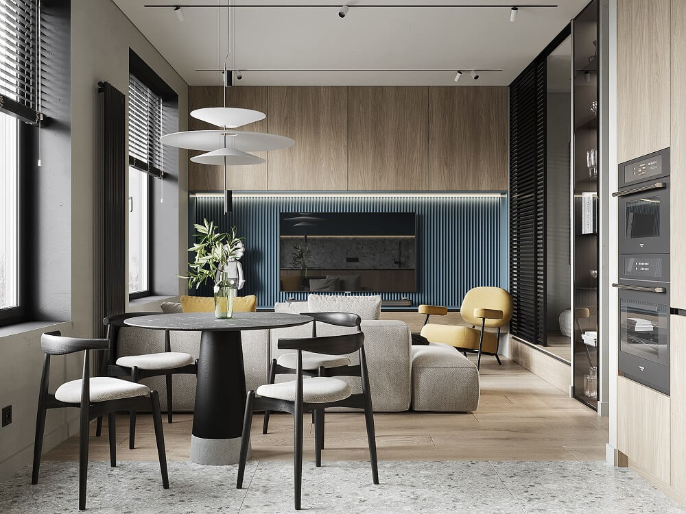 Căn Hộ 40m2 Với Không Gian Mở Ấn Tượng
