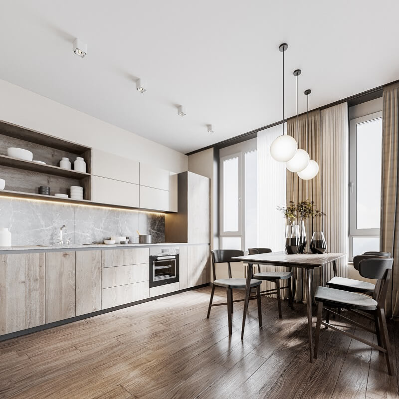 Hút Hồn Với Mẫu Thiết Kế Nội Thất Căn Hộ 45m2