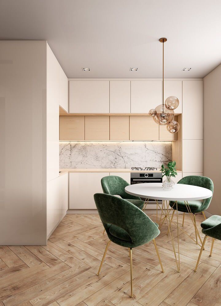 Phối Cảnh 3D Nội Thất Căn Hộ 40m2 Đẹp Cuốn Hút