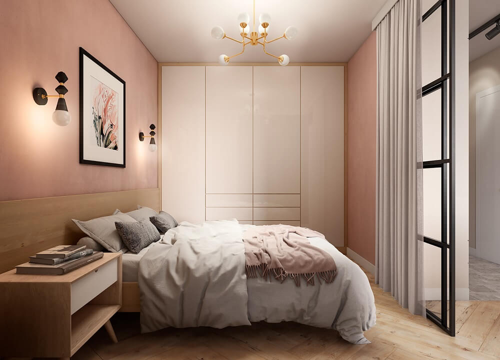 Phối Cảnh 3D Nội Thất Căn Hộ 40m2 Đẹp Cuốn Hút