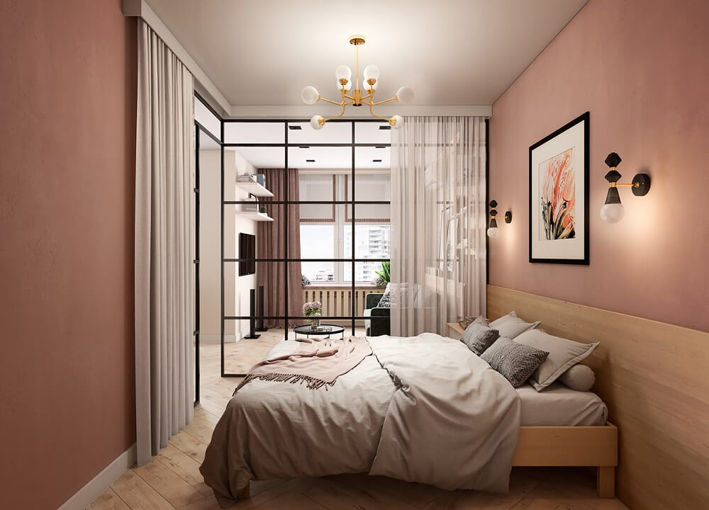 Phối Cảnh 3D Nội Thất Căn Hộ 40m2 Đẹp Cuốn Hút