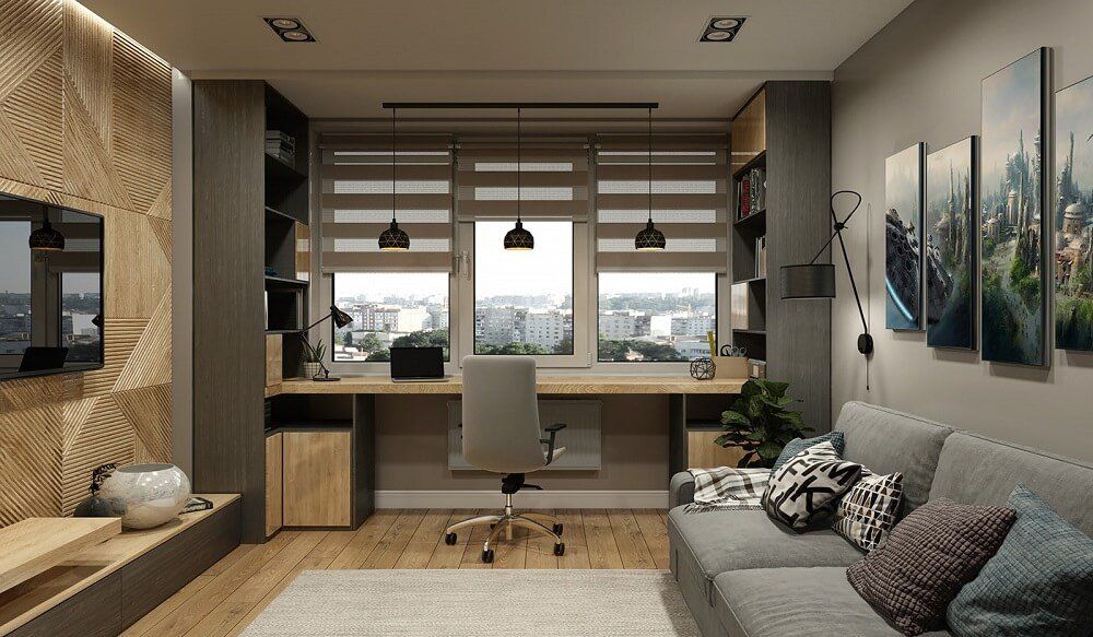 Căn Hộ 45m2 Với Lối Thiết Kế Độc Đáo Và Tiện Nghi