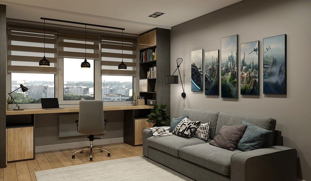 Căn Hộ 45m2 Với Lối Thiết Kế Độc Đáo Và Tiện Nghi