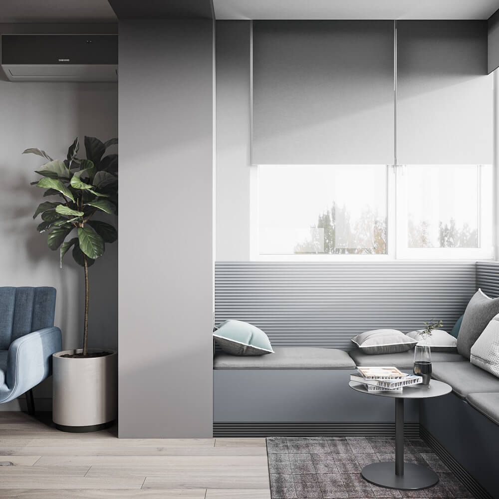 Thiết Kế Nội Thất Căn Hộ 60m2 Đẹp Mắt Và Tiện Nghi