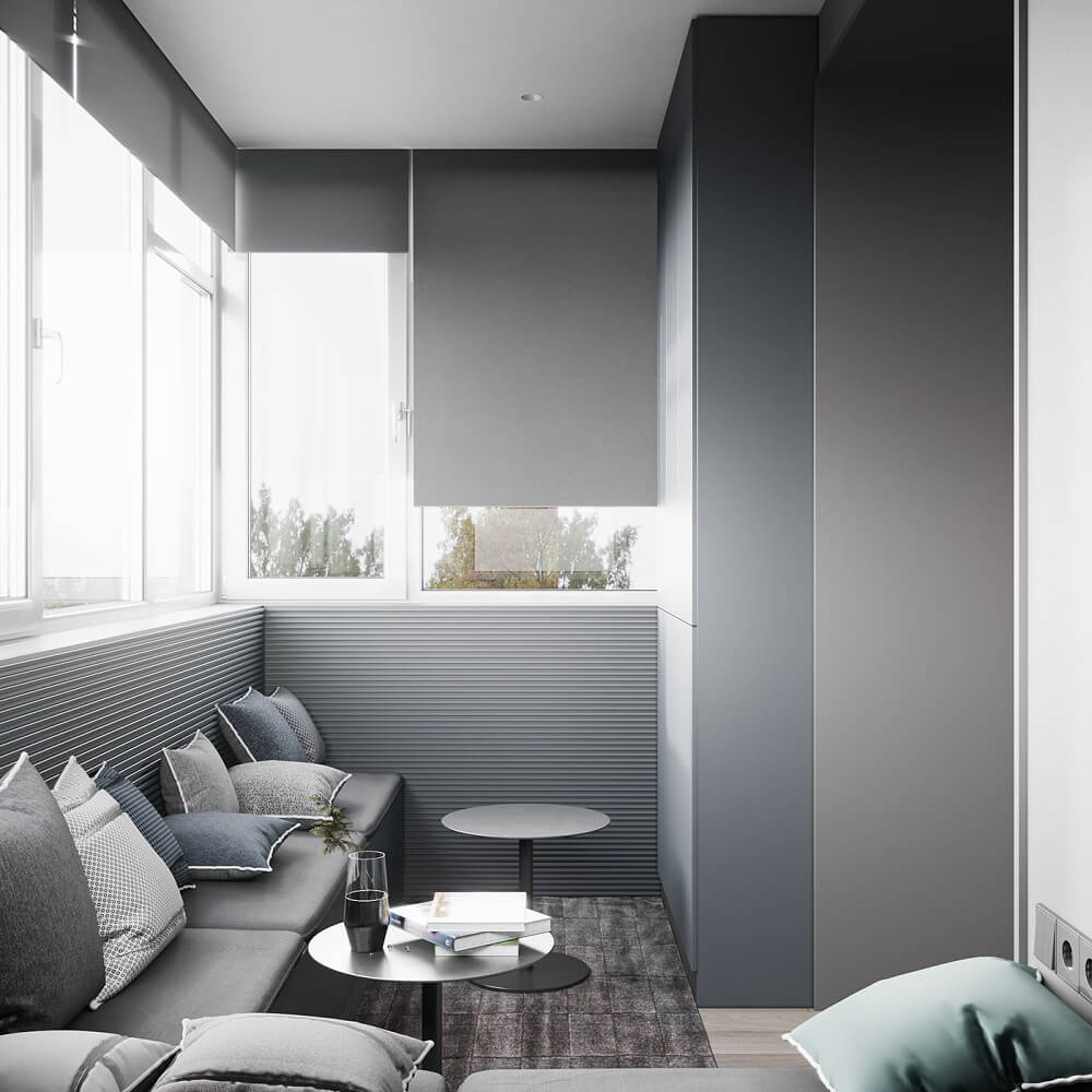 Thiết Kế Nội Thất Căn Hộ 60m2 Đẹp Mắt Và Tiện Nghi