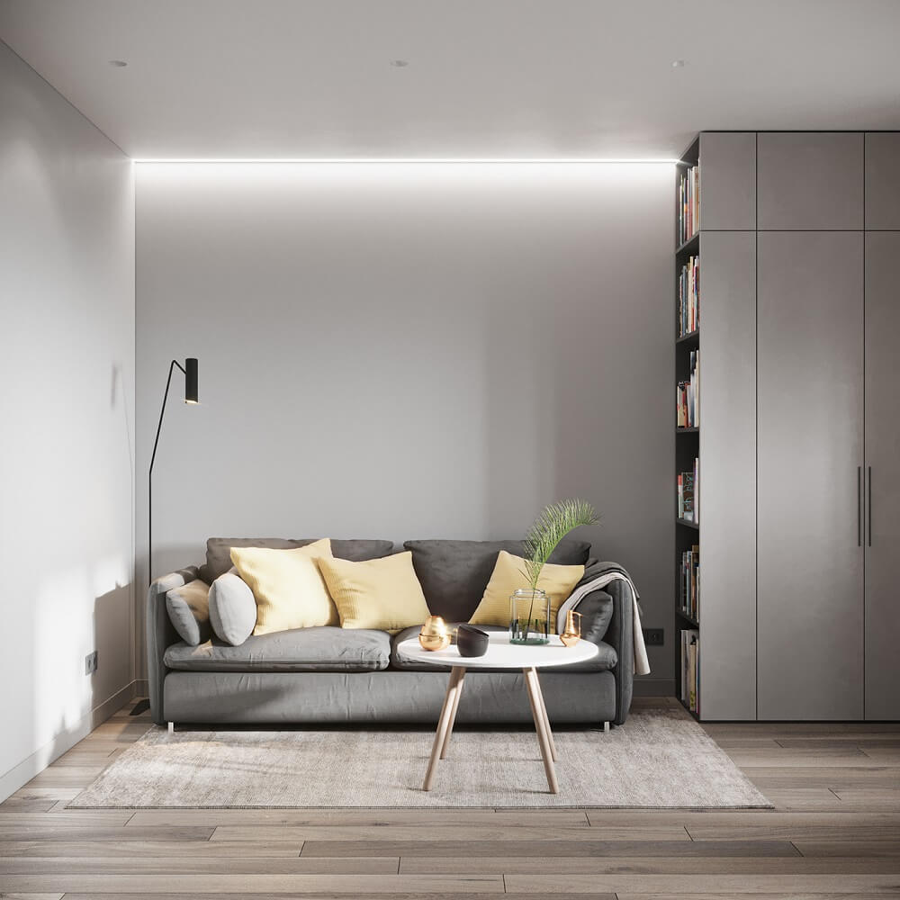 Thiết Kế Nội Thất Căn Hộ 60m2 Đẹp Mắt Và Tiện Nghi
