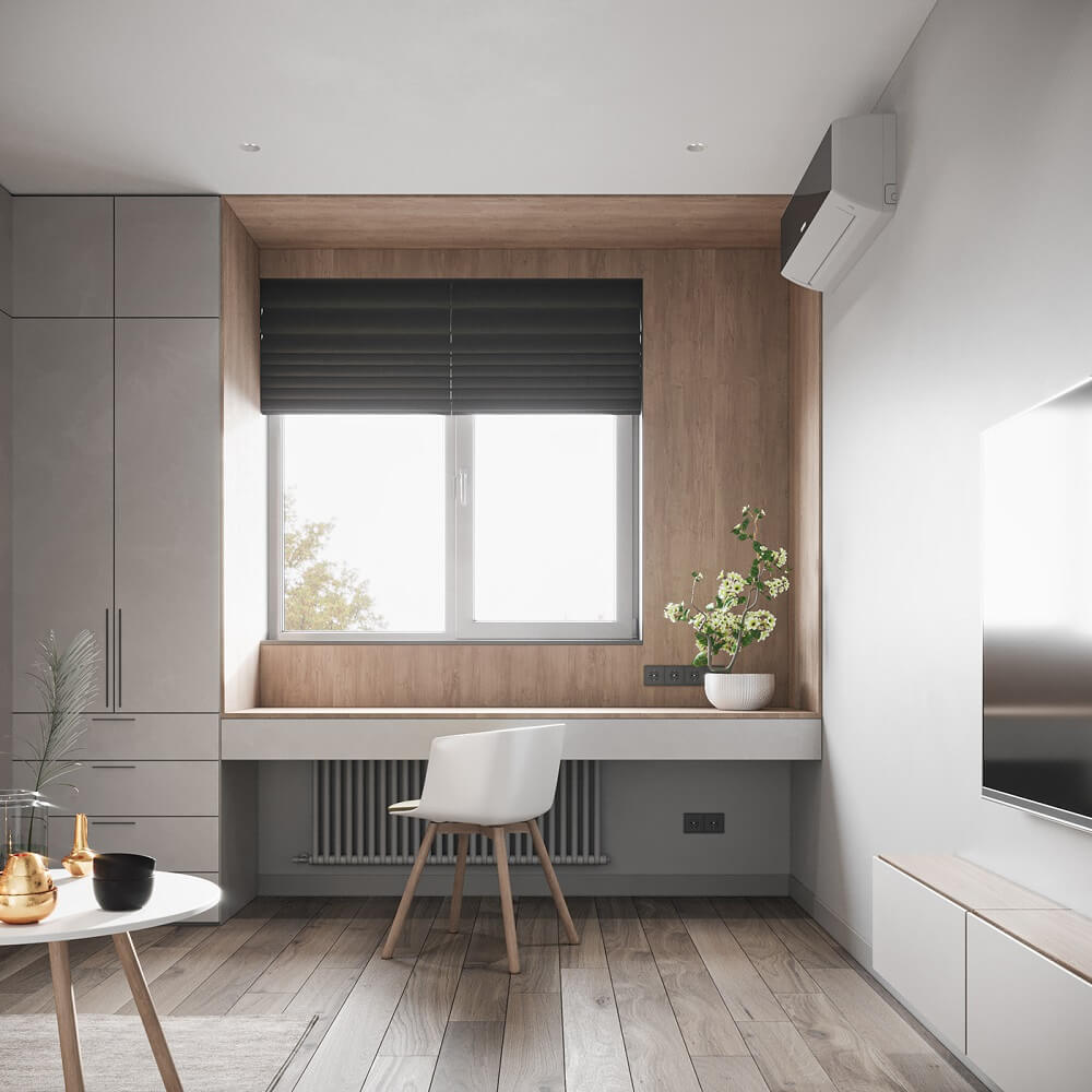 Thiết Kế Nội Thất Căn Hộ 60m2 Đẹp Mắt Và Tiện Nghi