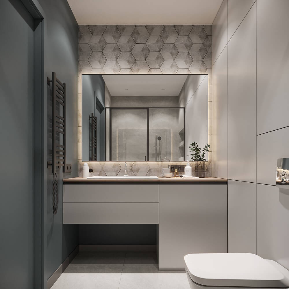Thiết Kế Nội Thất Căn Hộ 60m2 Đẹp Mắt Và Tiện Nghi
