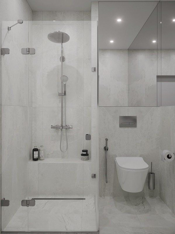 Thiết Kế Nội Thất Căn Hộ Tone Màu Đen Trắng Hiện Đại