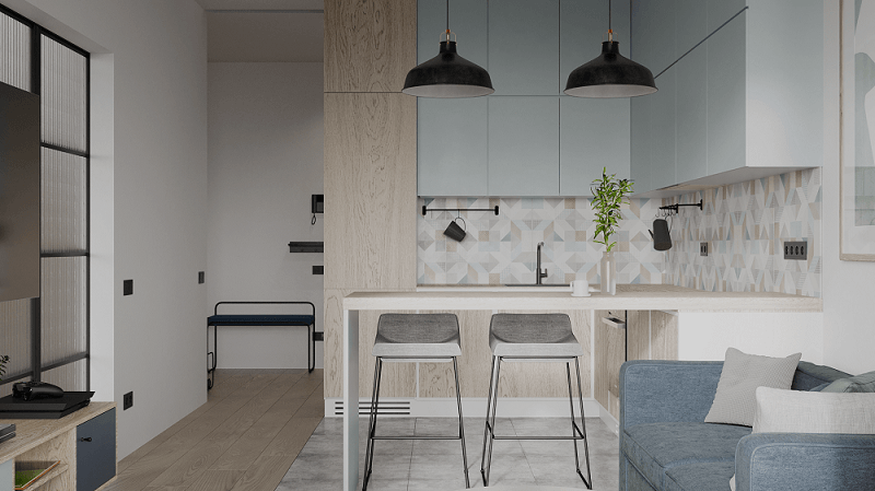 Căn Hộ Hiện Đại Với Lối Thiết Kế Nội Thất Ấn Tượng