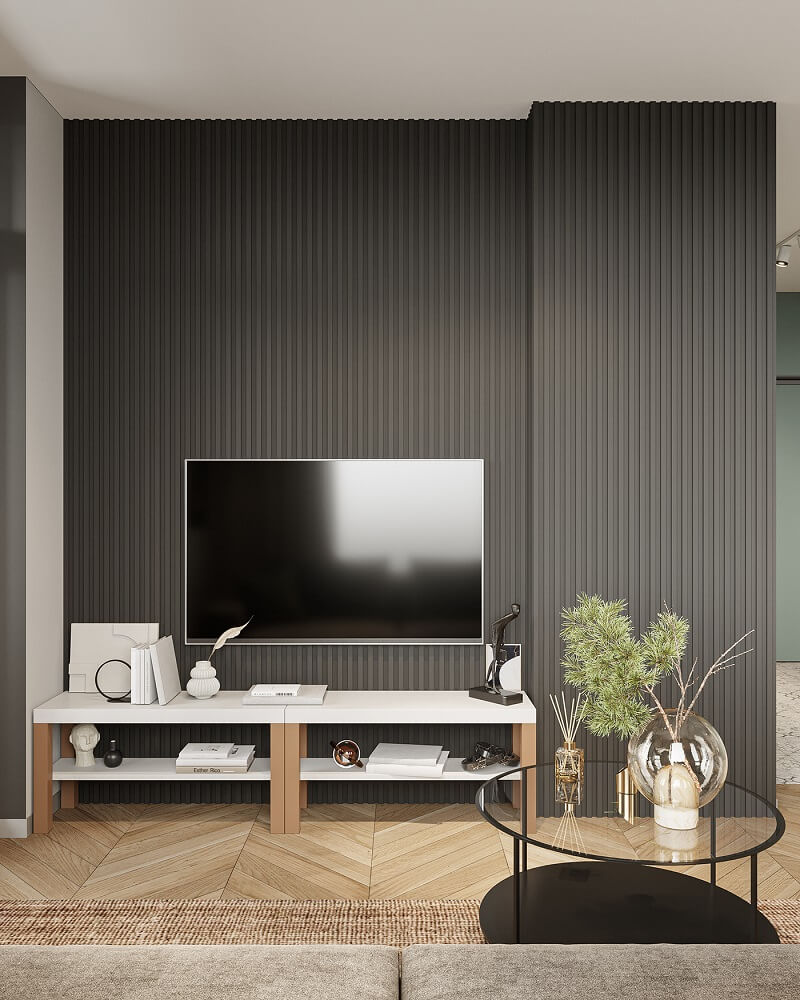 Căn Hộ Chung Cư 1 Phòng Ngủ Với Lối Thiết Kế Cuốn Hút