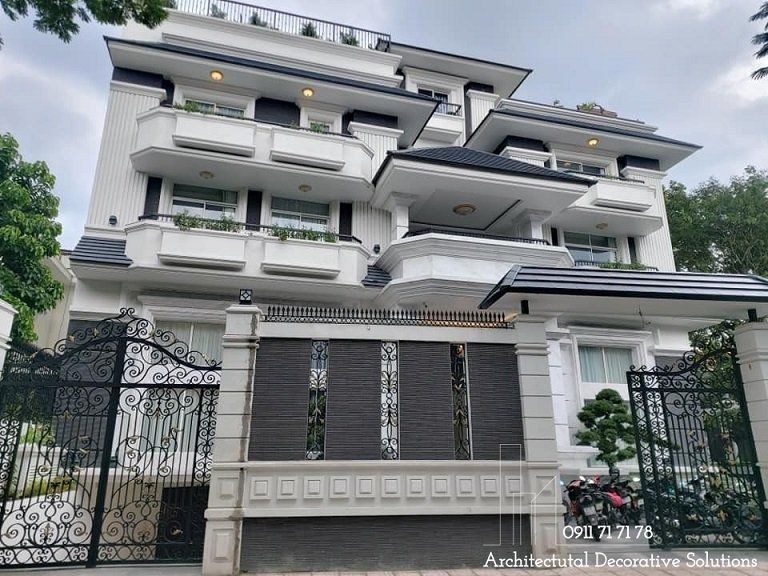 Hình Ảnh Thi Công Hoàn Thiện Nội Thất Biệt Thự Quận 3