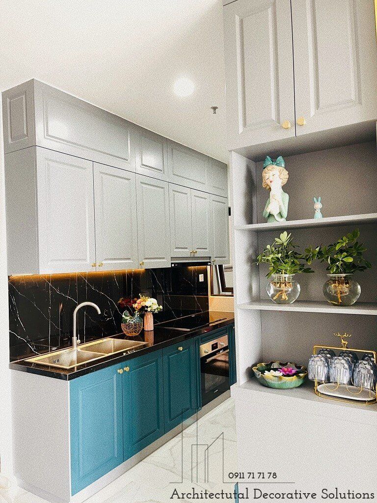 Thi Công Nội Thất Căn Hộ Đẹp Hiện Đại Cho Vợ Chồng Trẻ