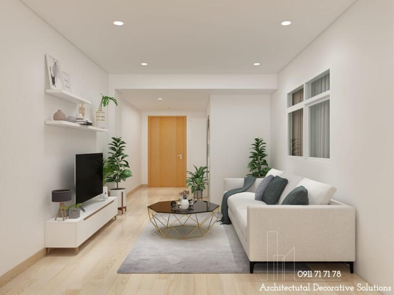 Thiết kế thi công nội thất trọn gói căn hộ Starlight Riverside Q6