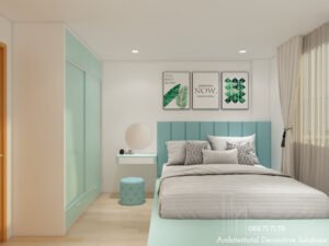 Thiết kế thi công nội thất trọn gói căn hộ Starlight Riverside Q6