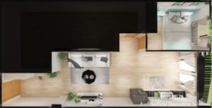 Thiết kế thi công nội thất trọn gói căn hộ Starlight Riverside Q6