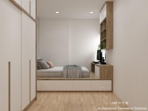 Thiết kế nội thất căn hộ 2PN chung cư Lavita Charm Thủ Đức
