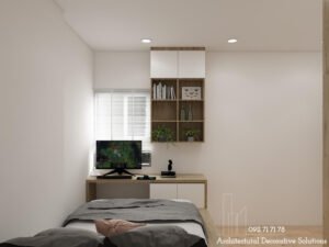 Thiết kế nội thất căn hộ 2PN chung cư Lavita Charm Thủ Đức