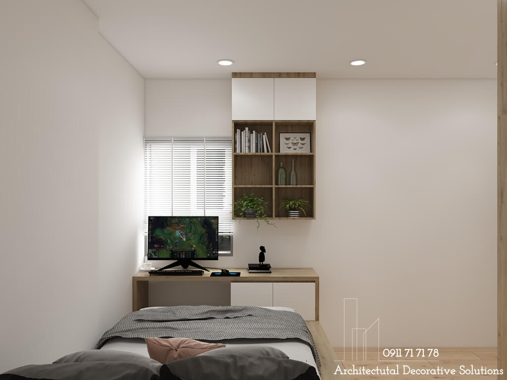 Thiết kế nội thất căn hộ 2PN chung cư Lavita Charm Thủ Đức