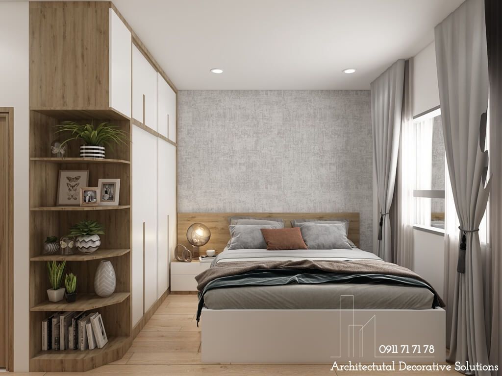 Thiết kế nội thất căn hộ 2PN chung cư Lavita Charm Thủ Đức