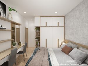 Thiết kế nội thất căn hộ 2PN chung cư Lavita Charm Thủ Đức