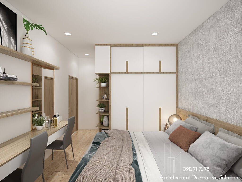 Thiết kế nội thất căn hộ 2PN chung cư Lavita Charm Thủ Đức