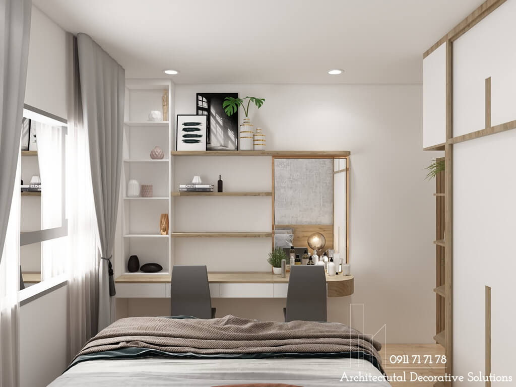 Thiết kế nội thất căn hộ 2PN chung cư Lavita Charm Thủ Đức