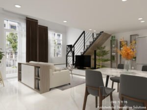 Thiết kế thi công nội thất căn hộ trọn gói tại quận 7