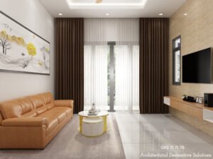 Thiết Kế Nội Thất Căn Hộ Dùng Gỗ Công Nghiệp Tại Bình Dương