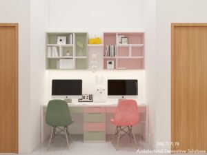 Thiết Kế Nội Thất Căn Hộ Dùng Gỗ Công Nghiệp Tại Bình Dương