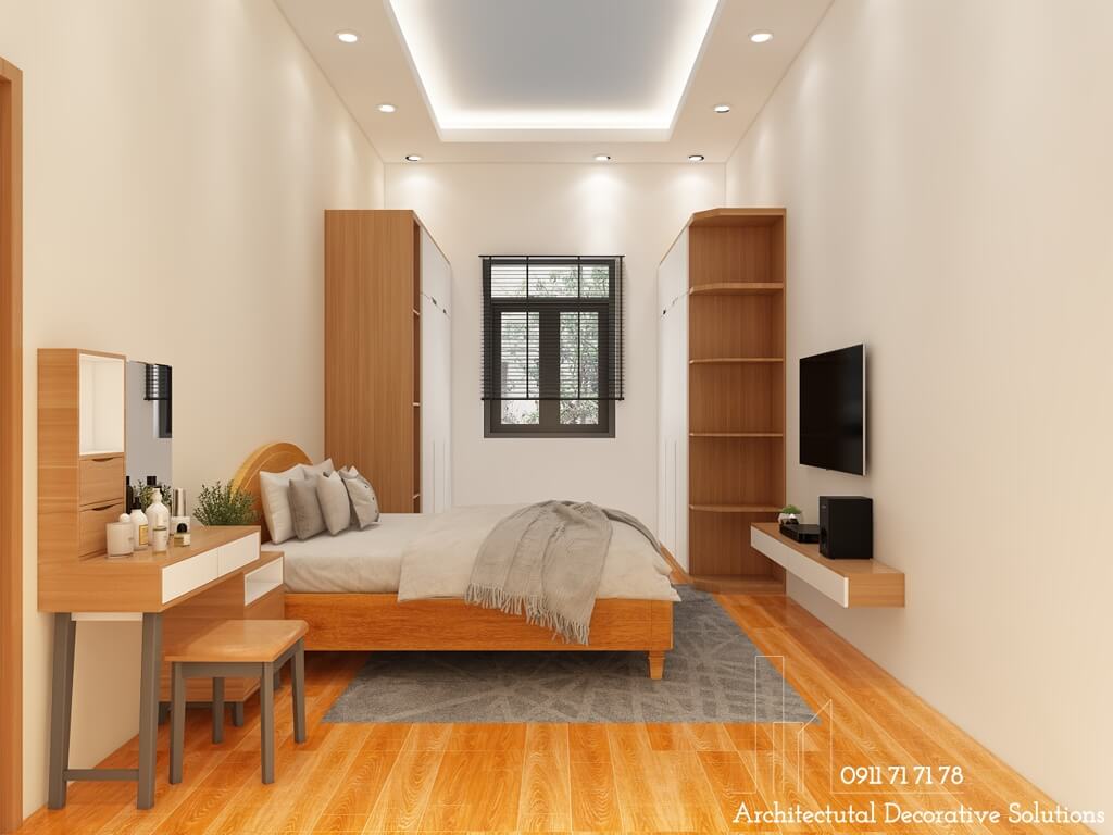 Thiết Kế Nội Thất Căn Hộ Dùng Gỗ Công Nghiệp Tại Bình Dương