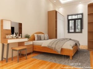 Thiết Kế Nội Thất Căn Hộ Dùng Gỗ Công Nghiệp Tại Bình Dương