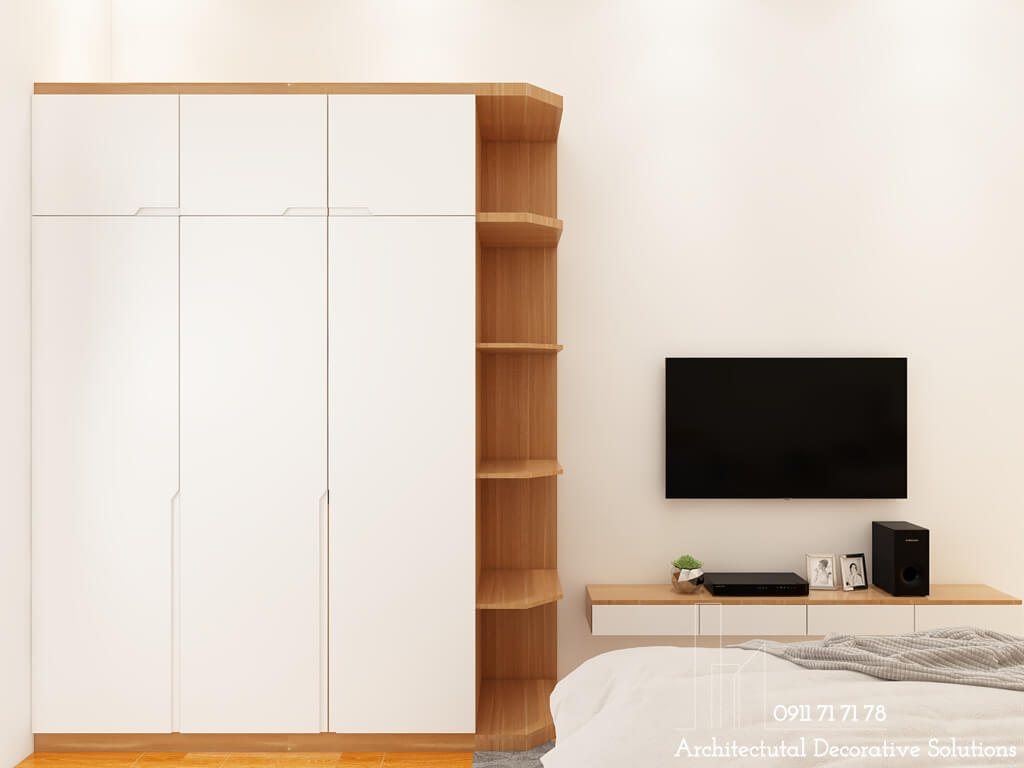 Thiết Kế Nội Thất Căn Hộ Dùng Gỗ Công Nghiệp Tại Bình Dương