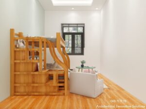 Thiết Kế Nội Thất Căn Hộ Dùng Gỗ Công Nghiệp Tại Bình Dương