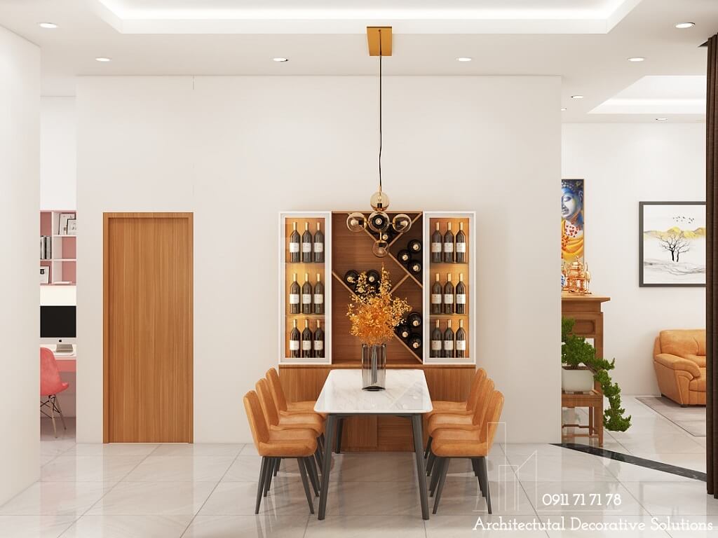Thiết Kế Nội Thất Căn Hộ Dùng Gỗ Công Nghiệp Tại Bình Dương
