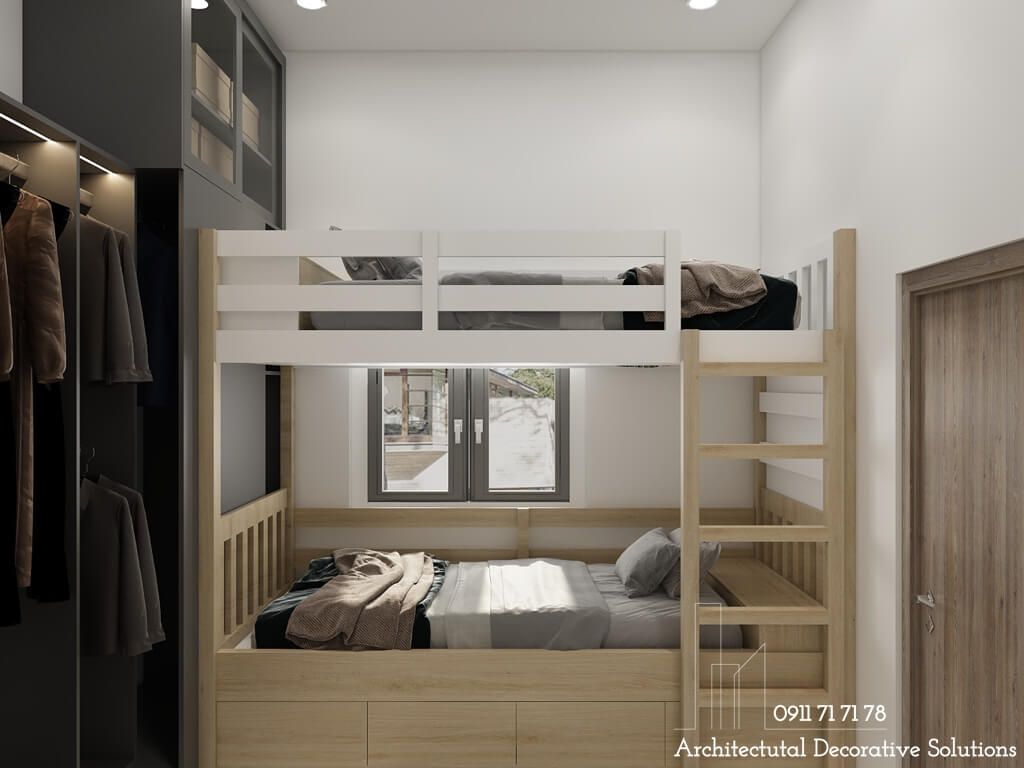 Thiết Kế Nội Thất Căn Hộ 4 Phòng Ngủ Tiện Nghi Hiện Đại