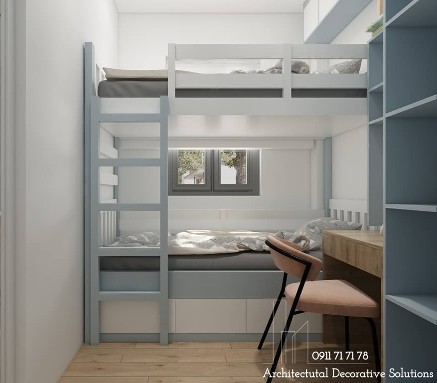 Thiết Kế Nội Thất Căn Hộ 4 Phòng Ngủ Tiện Nghi Hiện Đại