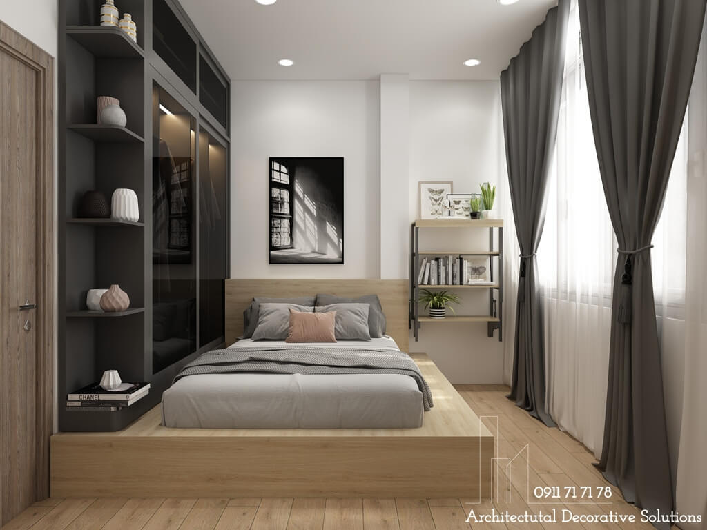 Thiết Kế Nội Thất Căn Hộ 4 Phòng Ngủ Tiện Nghi Hiện Đại