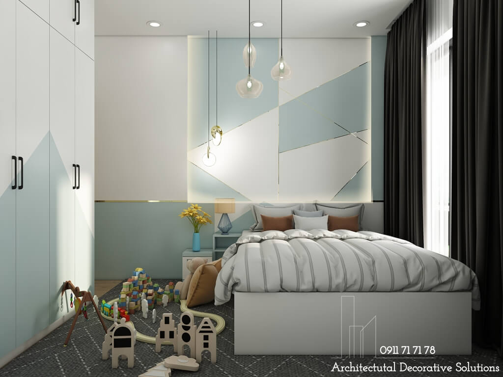 Thiết kế nội thất căn hộ 2 phòng ngủ SORA GARDENS II