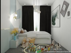 Thiết kế nội thất căn hộ 2 phòng ngủ SORA GARDENS II