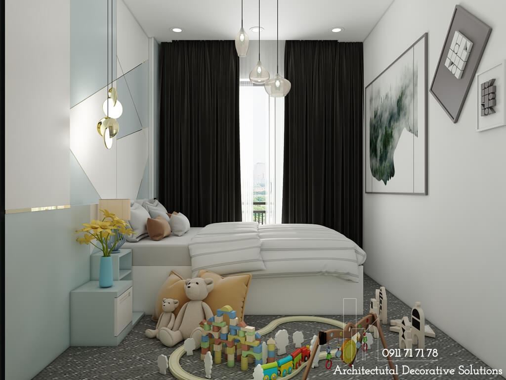 Thiết kế nội thất căn hộ 2 phòng ngủ SORA GARDENS II
