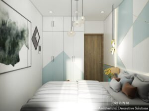 Thiết kế nội thất căn hộ 2 phòng ngủ SORA GARDENS II