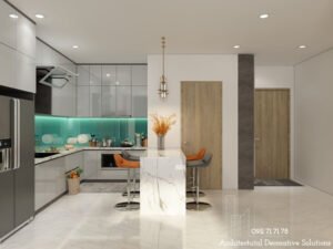 Thiết kế nội thất căn hộ 2 phòng ngủ SORA GARDENS II