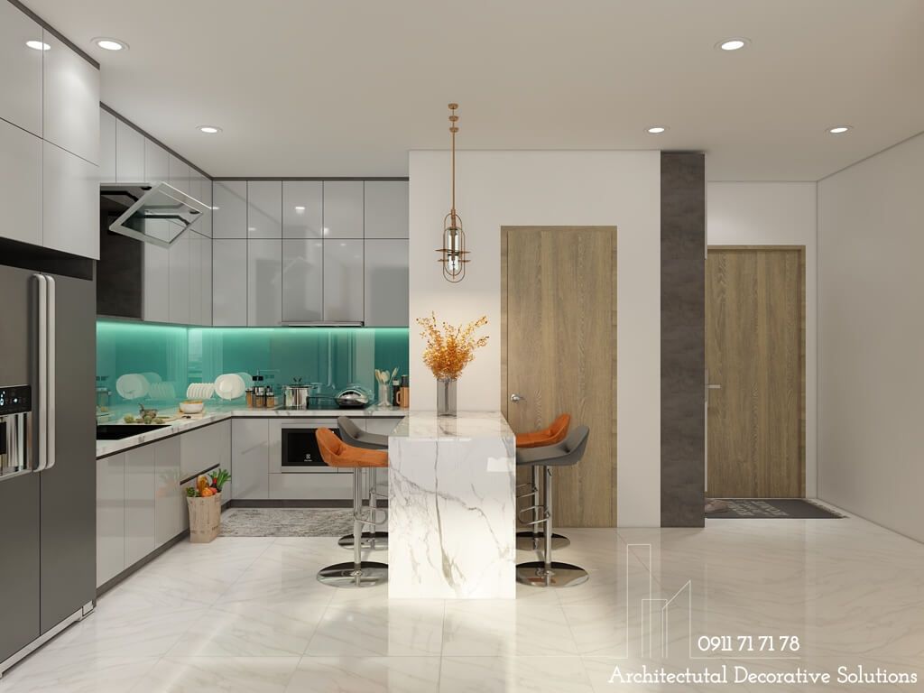 Thiết kế nội thất căn hộ 2 phòng ngủ SORA GARDENS II